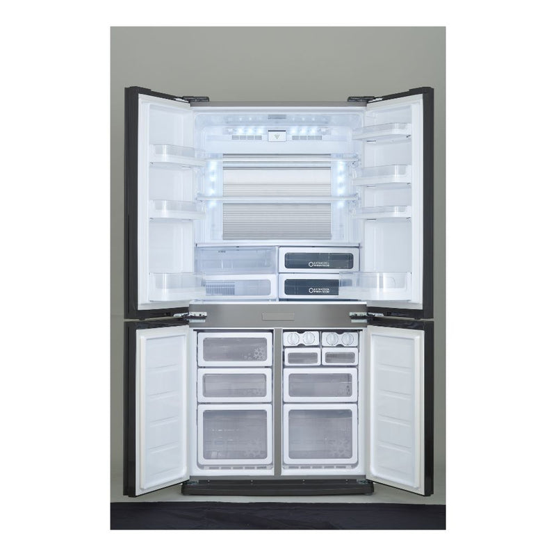 SHARP 724L/605L French 4 Doors Inverter Refrigerator Inox - SJ-FE87V-SS - Buy Now and Save