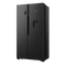 AEG 508L A+ Freestanding Side by Side Black Glass Refrigerator with Tankered Water Dispenser- RXB57011NG - INCOMING MID OF JUNE 2024 - PRE ORDER!