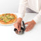 BRABANTIA Tasty+, Pizza Cutter + Blade Guard - Dark Grey - 123009