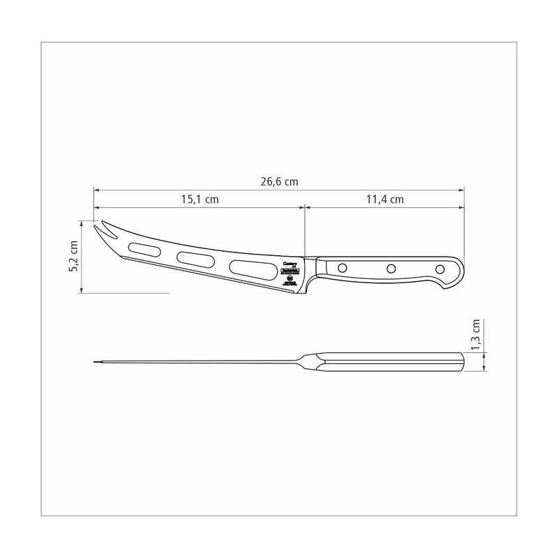 TRAMONTINA 6'' [15cm] Century Cheese Knife 24049/106