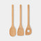 BRABANTIA Profile Wooden Kitchen Utensils - Set of 3 - 260681