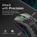 VERTUX GameCharged™ Dual Mode Gaming Mouse - AMMOLITE