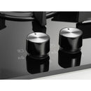 ELECTROLUX 30cm Built-In Domino Gas Hob on Black Glass with 2 Burners & Cast Iron Support - EGC3322NOK - Incoming End Nov