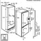 ELECTROLUX 249L Integrated Combi Bottom Fridge Freezer No Frost - ENC2853AOW - NEW ARRIVAL