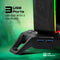 VERTUX Gaming Headphone Stand With Immersive 7.1 Audio Ports - HEXARACK