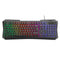 VERTUX Ergonomic Backlit Wired Gaming Keyboard - RADIANCE.BK/EN