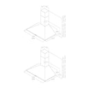 ELICA 90cm TAMAYA2.0 Black Chimney Hood - TAMAYA2.0BL/A/90 - Pre-Order Now!!!