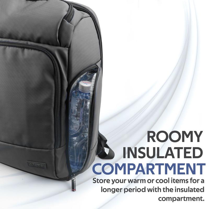PROMATE Professional Slim Laptop Backpack with Anti-Theft Handy Pocket 17.3" - TREKPACK-BP