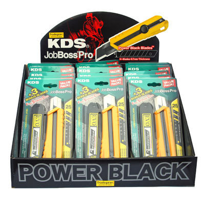 KDS JOB BOSS PRO KNIFE Value Pack ( With 3 Bonus Blades ) - H-12YE-3B - RL EXCLUSIVE