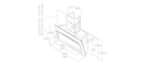 ELICA 90cm VERTIGO Black Designer Wall-Mount Hood - VERTIG-BL/F90 - Pre-Order Now!!!