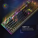 VERTUX High Performance Gaming Mechanical Keyboard  - COMANDO.E/A