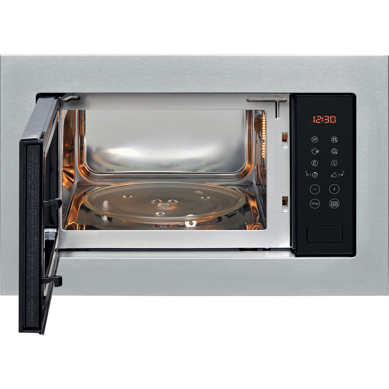 INDESIT 25L Built in Microwave Grill - MWI125GXUK -  RL Exclusive
