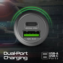 PROMATE 20W Quick Charging Mini Car Charger - DriveGear-20W