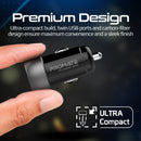 PROMATE 20W Quick Charging Mini Car Charger - DriveGear-20W