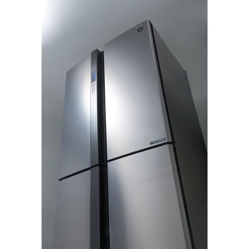 SHARP 724L/605L French 4 Doors Inverter Refrigerator Inox - SJ-FE87V-SS - Black Friday Promo till 30 Nov