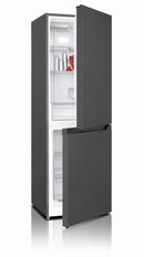 RedLine 293L Net Freestanding Combi Refrigerator Dark Silver - RL-FN2-35 - Free 1 x Nutricook Pot NC-SP150 - Winter's Sales - Till end of June