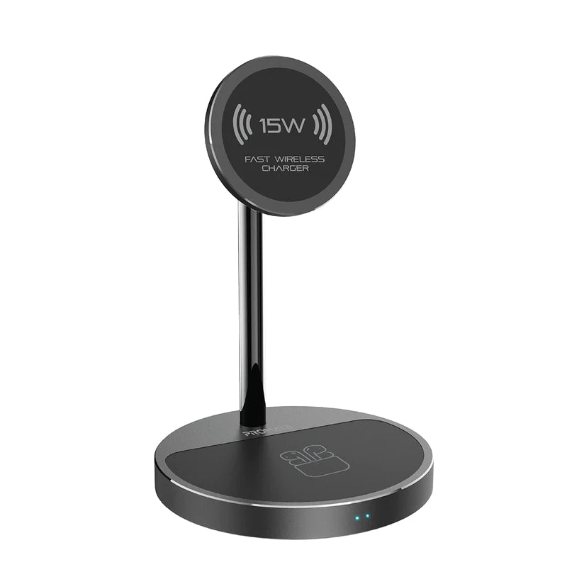 PROMATE 3-in-1 Magsafe Wireless Charger with 15W Magsafe, 5W Qi & 20W PD USB-C - AURABASE-PD20.UK -  New Arrival