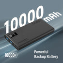 PROMATE 10000mAh Compact Smart Charging Power Bank with Dual USB-A & USB-C Output - BOLT-10PRO