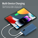 PROMATE 20000mAh Compact Smart Charging Power Bank with Dual USB-A & USB-C Output - BOLT-20PRO