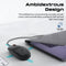 PROMATE Ergonomic Design Wired Optical Mouse - CM-1200 - New Arrival
