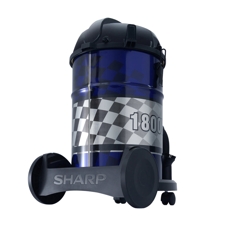SHARP Barrel Canister Dry Blue Vacuum Cleaner 1800W - EC-CA1820-Z - Wi ...