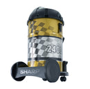 SHARP Barrel Canister Dry Gold Vacuum Cleaner 2400W - EC-CA2422-Z