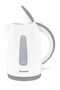 SHARP 1.7L 2200W Cordless White Kettle - EK-JX17-W3