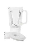 SHARP 600W Blender with 1 x Dry Grinder & 1.5L Glass Jug - EM-TK61-W3 - Limited Stock