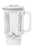 SHARP 600W Blender with 1 x Dry Grinder & 1.5L Glass Jug - EM-TK61-W3 - Limited Stock
