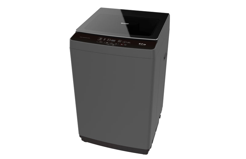 SHARP 8KG Top Loading Diamond Drum Washing Machine - ES-MS85CZ-I 