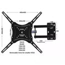 REDLINE TV Swivel Wall Bracket - HDL-117B-2