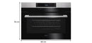 AEG 46L Built-In Microwave - KMK721000M - Sept Promo till 30 Sept