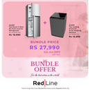 Bundle – Refrigerator - SHARP Fridge  + SHARP Washing Machine - Winter's Sales - Till end of June