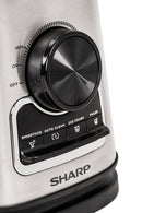 SHARP 1000W Blender with Grinder & 1.75L Glass Jug - EM-TX81-S3 - New Arrival