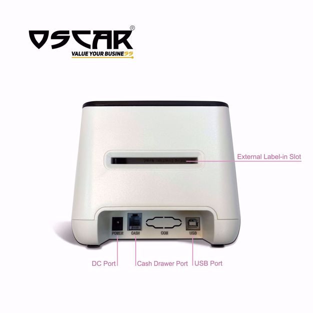 OSCAR Thermal Label/Receipt Printer USB+Bluetooth - POS58LD