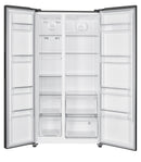 SHARP 655L/521L Inverter Side by Side Silver Refrigerator - SJ-X655-HS3 - Mother's Day Promo Till 31 May