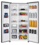 SHARP 655L/521L Inverter Side by Side Silver Refrigerator - SJ-X655-HS3 - Mother's Day Promo Till 31 May