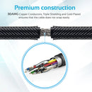 PROMATE HDMI to HDMI, High Definition Right Angle 4K HDMI Audio Video Cable - PROLINK4K1-150