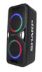 SHARP 45W RMS Portable Rechargeable Bluetooth Party Speaker with Free Microphone - PS-925