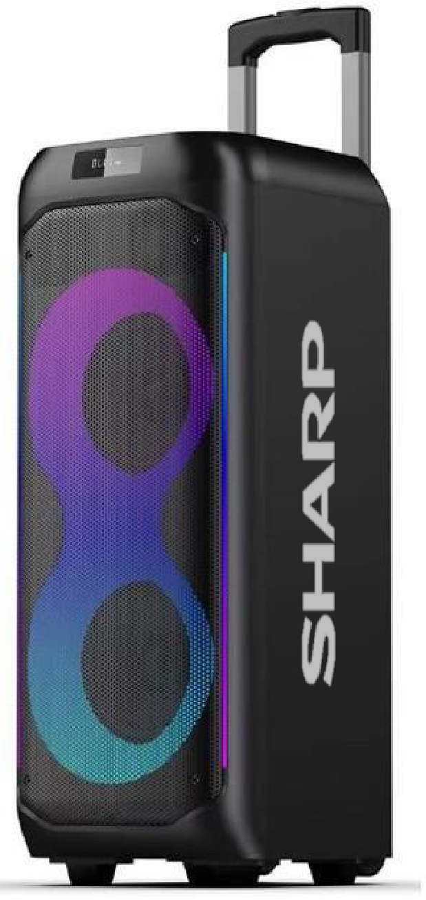 Roman So Rms Sharp SHARP 50W RMS Rechargeable Portable Party BT Speaker with Microphone ...