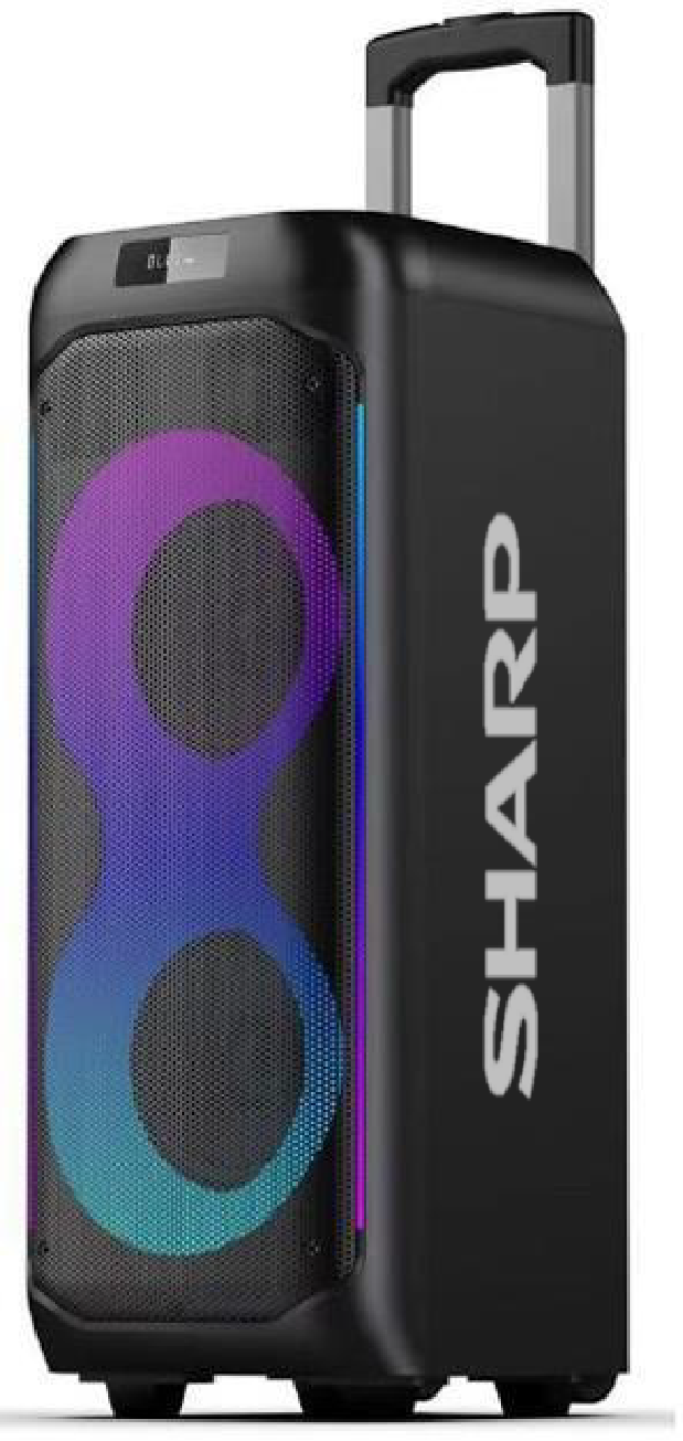 SHARP 50W RMS Portable Rechargeable Bluetooth Party Speaker- PS-935 - New Arrival