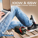 PROMATE 80000mAh High-Capacity 100W Ultra-Fast-Charging Power Pack - PowerMine-80Pro