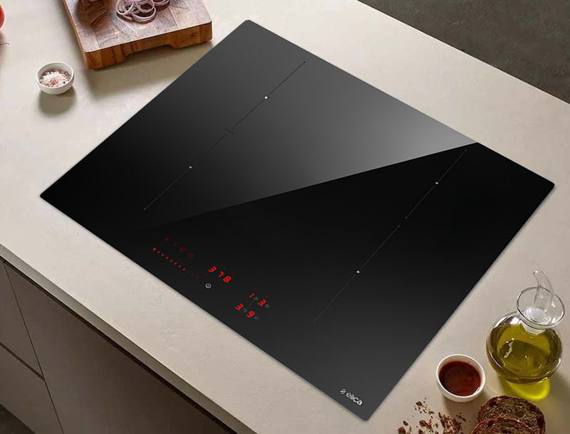 ELICA 60cm Ratio 604 Plus, Built-In Induction Hob with Cooking Zones RATIO604PLUSBL Halloween Promo till 31 Oct