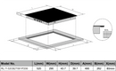 REDLINE 30cm Built-In Ceramic Hob - RL-T-30CB2T001P200-AB
