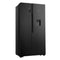 AEG 508L A+ Freestanding Side by Side Black Glass Refrigerator with Water Dispenser- RXB57011NG - Black Friday Promo till 30 Nov