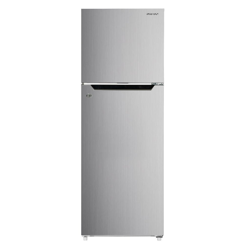 SHARP 440L/334L F Top Mount Refrigerator 2 Door Inox No Frost - SJ-HM440-HS3