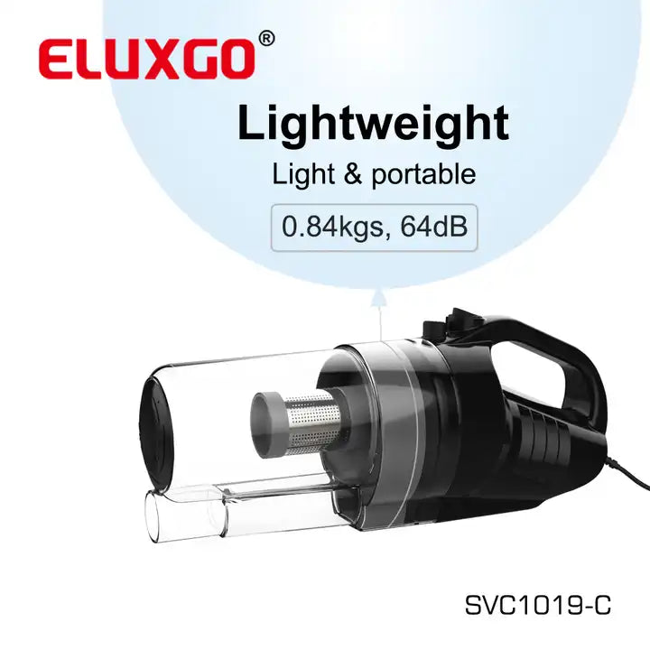 ELUXGO Pro-Cyclone Portable and Lightweight Car Vacuum Cleaner - SVC-1019-C - Pre Order Now - Incoming Mid May 2024