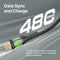 PROMATE 60W Power Delivery Ultra-Fast USB-C Cable with Transparent Shells - TRANSLINE-CC - New Arrival