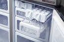 SHARP 724L/605L French 4 Doors Inverter Refrigerator Inox - SJ-FE87V-SS3 - Free ELUXGO Vacuum Cleaner - SVC1016Combo - Winter's Sales - Till end of June