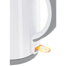 SHARP 1.7L 2200W Cordless White Kettle - EK-JX17-W3